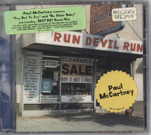 Paul McCartney and Wings Run Devil Run - Best Buy Cd US 2 CD